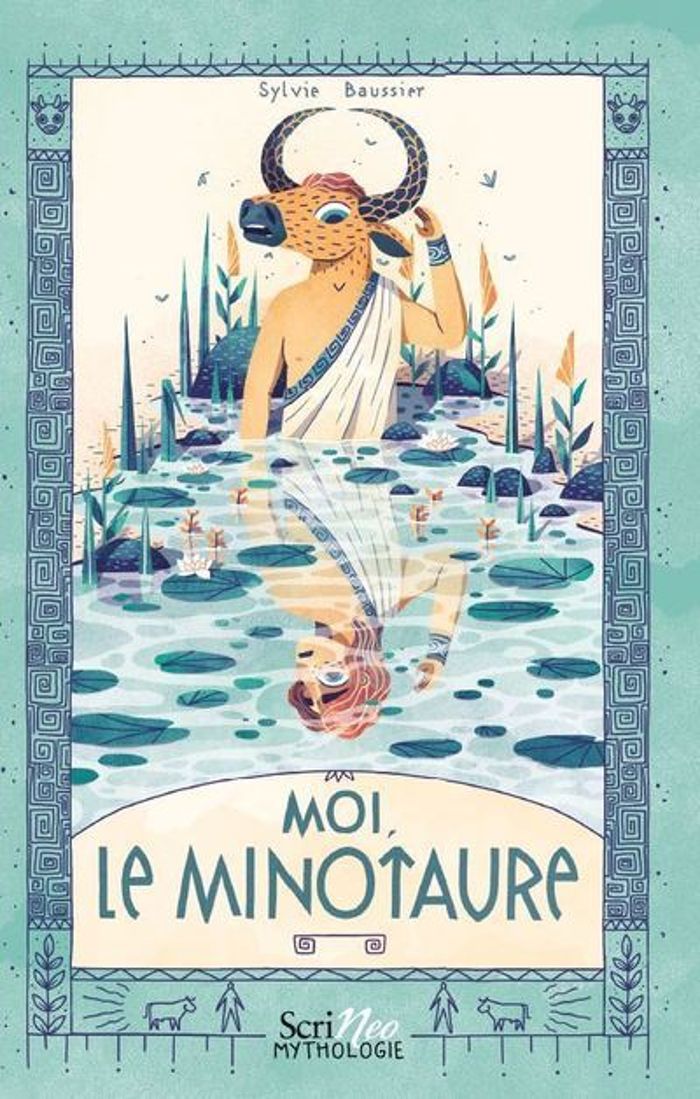 Couverture du livre « MOI, LE MINOTAURE » de Sylvie Baussier, librairie Les Contes Infusés à Corte