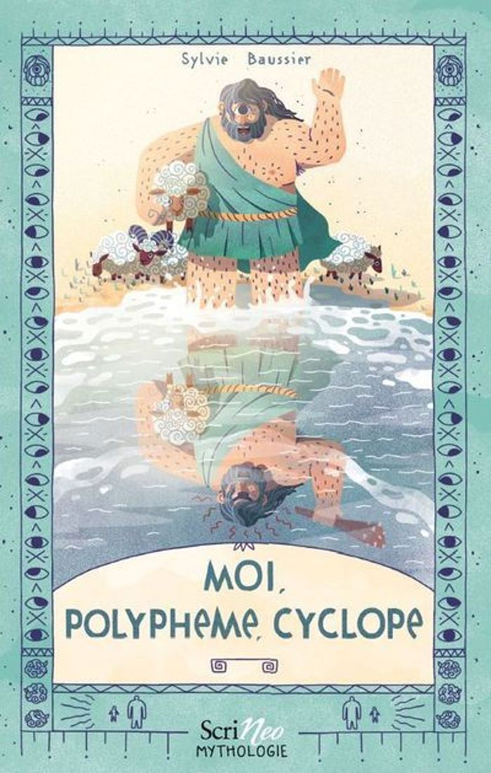 Couverture du livre « Moi, Polyphème, cyclope », librairie Les Contes Infusés à Corte