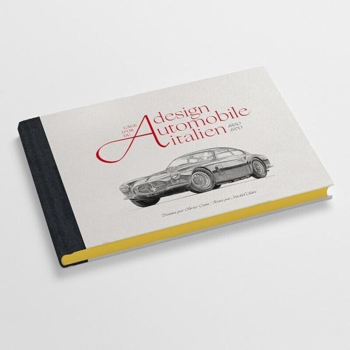 Couverture du livre « L'AGE D'OR DU DESIGN AUTOMOBILE ITALIEN », librairie Les Contes Infusés à Corte