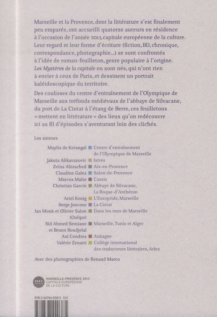 Quatrième de couverture de « Le roman-feuilleton : les mystères de la capitale »