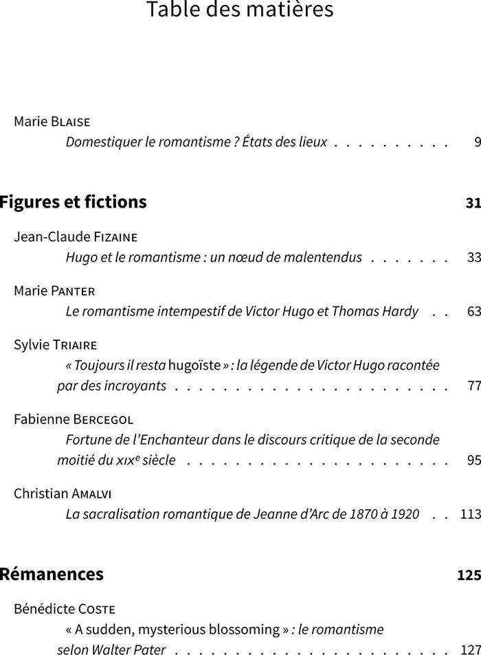 Couverture du livre « REEVALUATIONS DU ROMANTISME : MUTATIONS DES IDEES DE LITTERATURE - 1 » de Marie Blaise, librairie Les Contes Infusés à Corte
