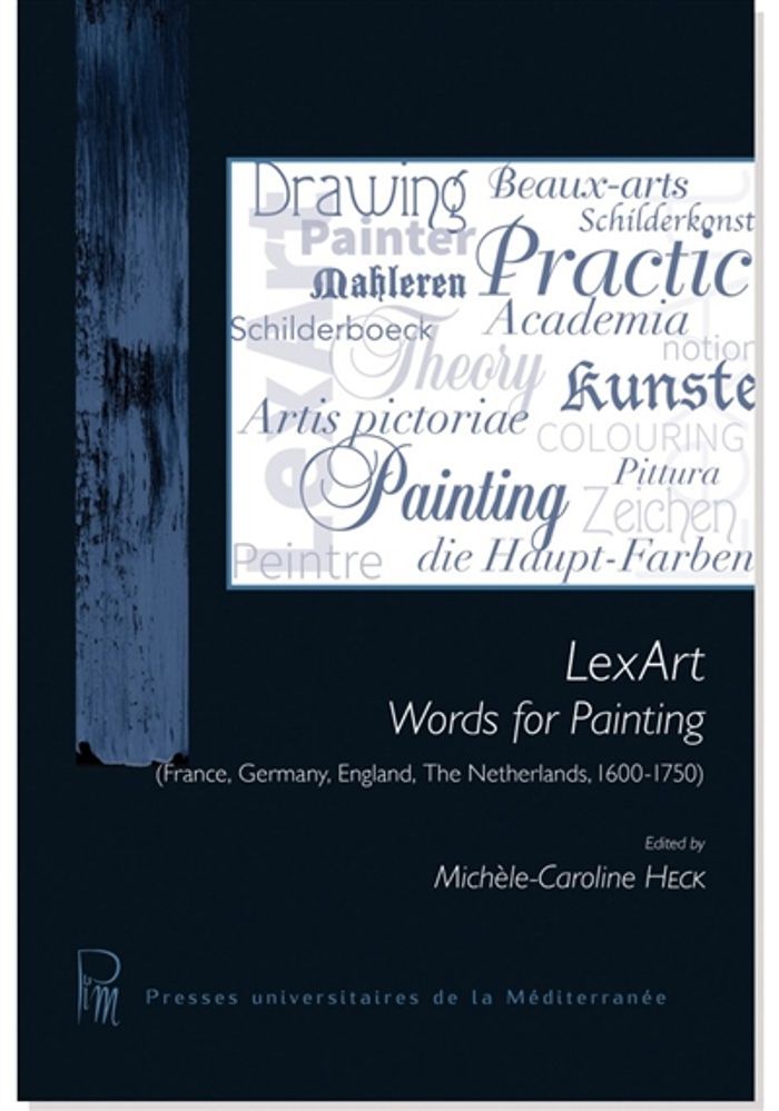 Couverture du livre « LEXART WORDS FOR PAINTING » de Mc. Heck, librairie Les Contes Infusés à Corte