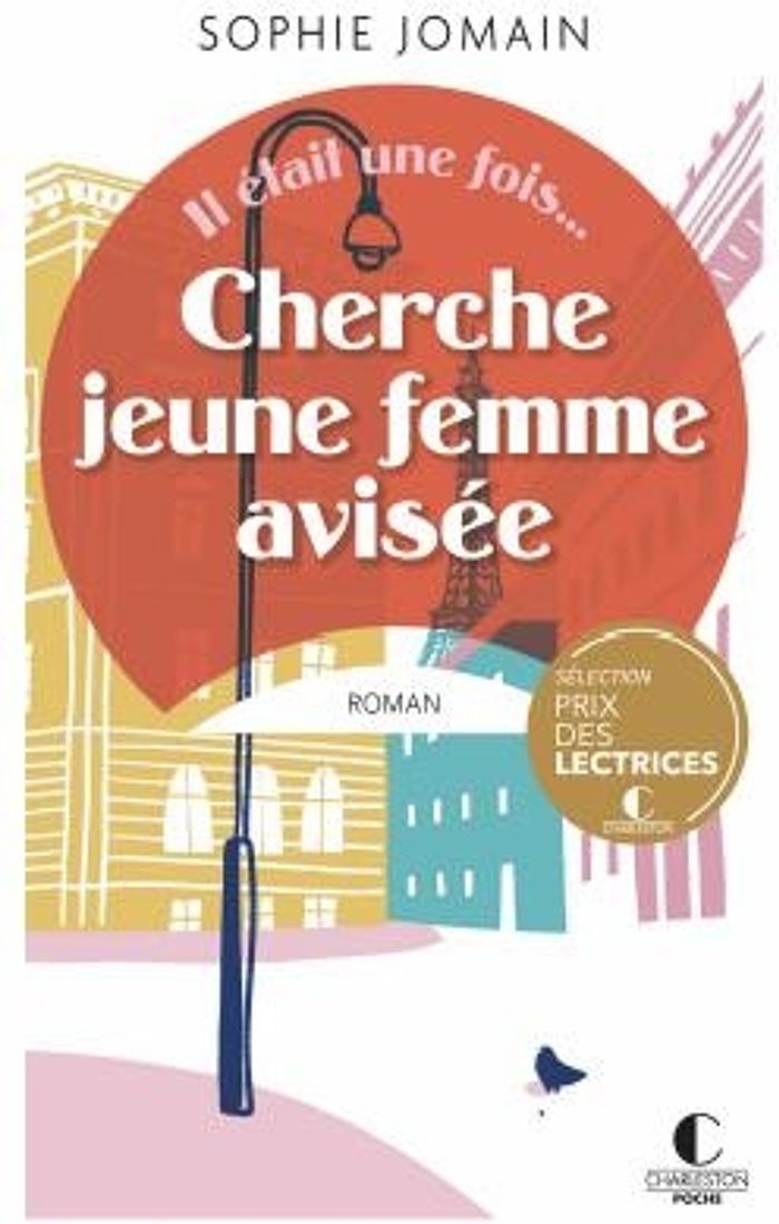 Couverture du livre « Cherche jeune femme avisée : roman » de Sophie Jomain, librairie Les Contes Infusés à Corte