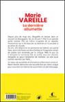 Quatrième de couverture de « La dernière allumette : roman »