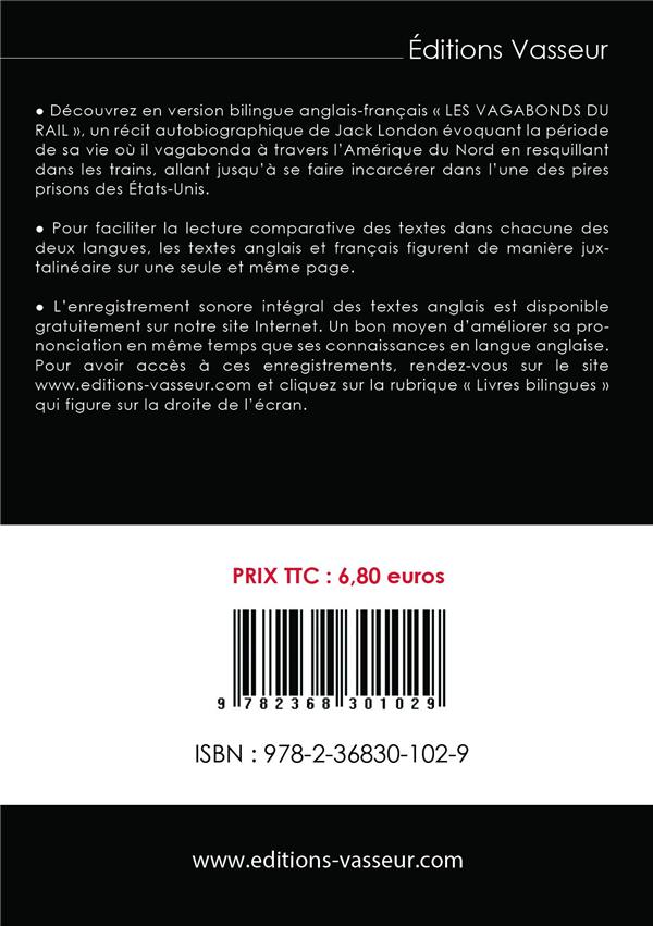 Quatrième de couverture de « Les vagabonds du rail »