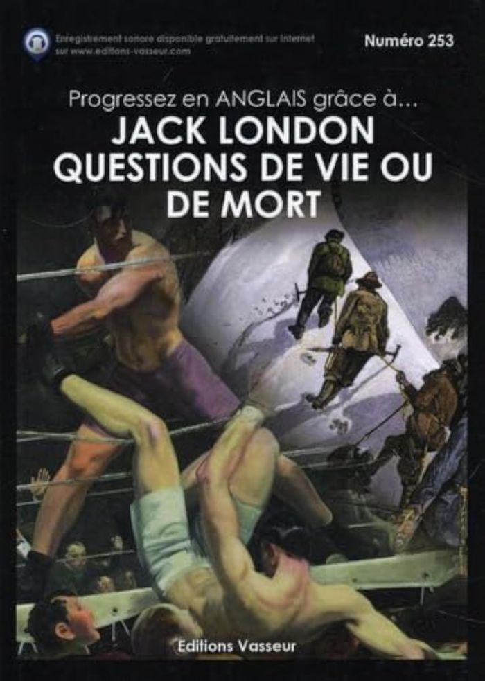 Couverture du livre « Questions de vie ou de mort » de Jack London, librairie Les Contes Infusés à Corte