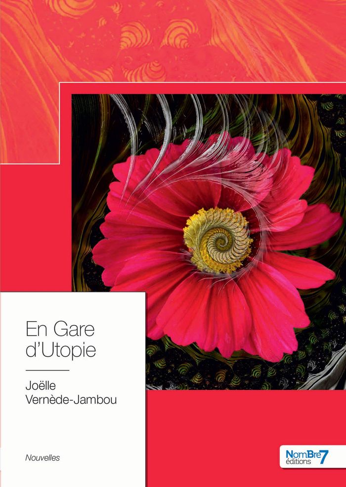 Couverture du livre « EN GARE D'UTOPIE » de Joelle Vernede Jambo, librairie Les Contes Infusés à Corte