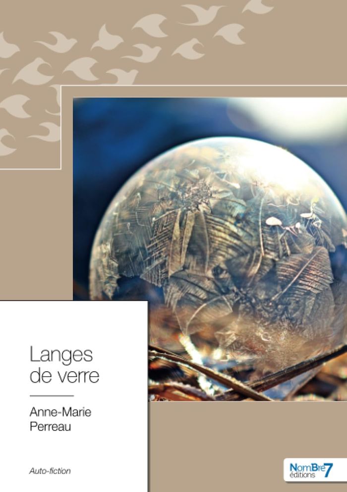 Couverture du livre « LANGES DE VERRE - COMMENT J'AI FAIT UN BEBE TOUTE SEULE » de Anne-Marie Perreau, librairie Les Contes Infusés à Corte