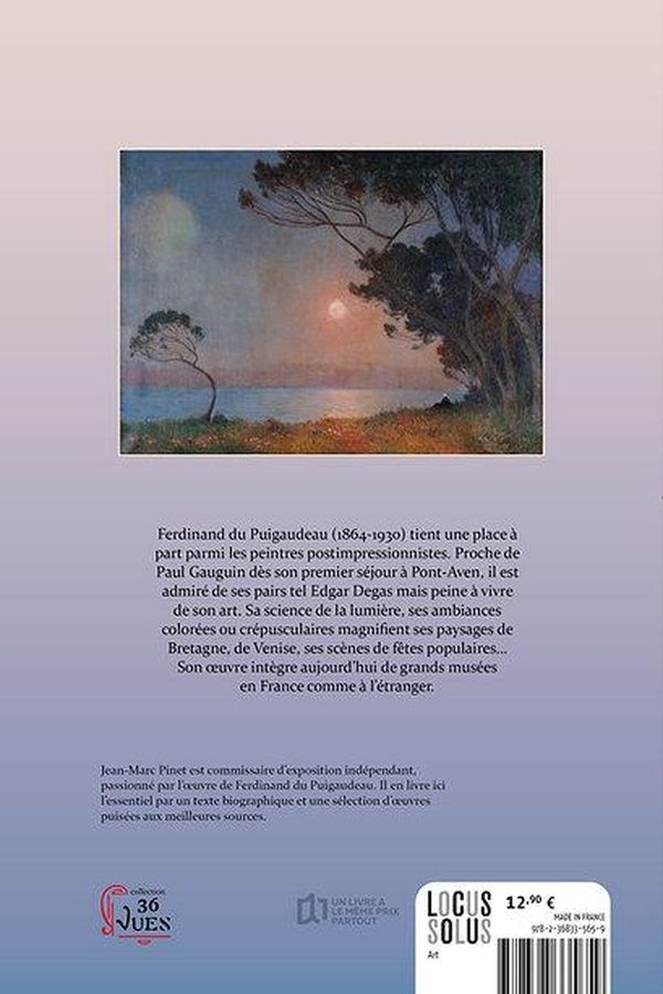 Quatrième de couverture de « Ferdinand Du Puigaudeau : capturer la lumière »