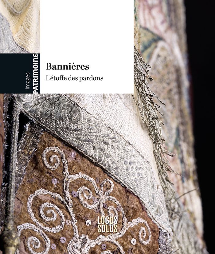 Couverture du livre « Bannières : l'étoffe des pardons », librairie Les Contes Infusés à Corte