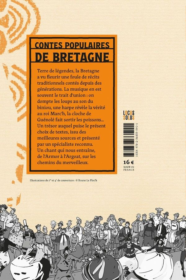 Quatrième de couverture de « Contes populaires de Bretagne »