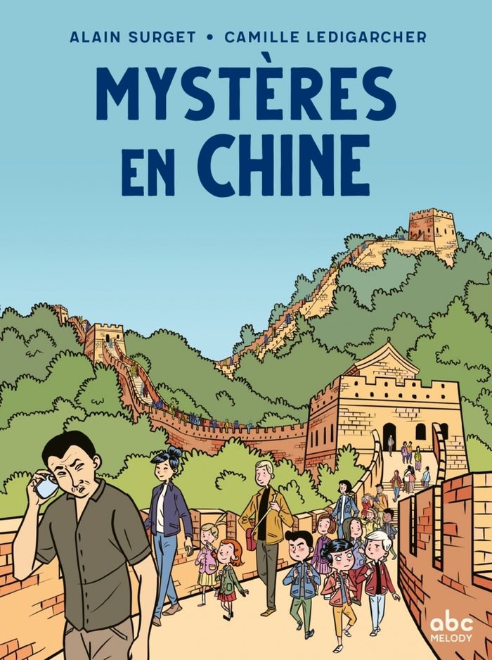 Couverture du livre « Mystères en Chine » de Alain Surget, librairie Les Contes Infusés à Corte