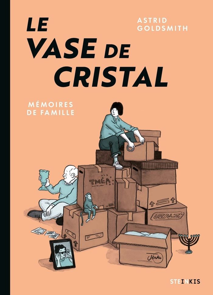 Couverture du livre « Le Vase de cristal : Mémoires de famille », librairie Les Contes Infusés à Corte