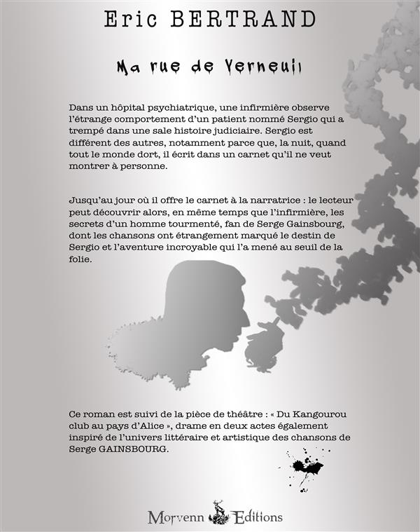 Quatrième de couverture de « MA RUE DE VERNEUIL »