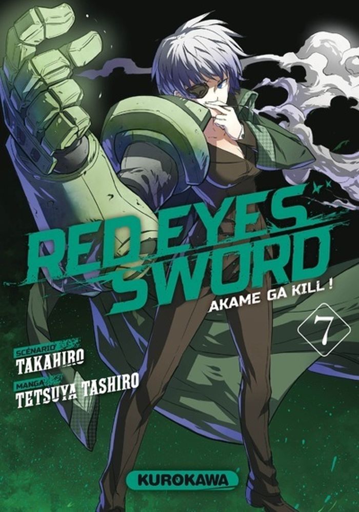 Couverture du livre « RED EYES SWORD - AKAME GA KILL ! - TOME 7 - VOL07 » de Takahiro/tashiro, librairie Les Contes Infusés à Corte