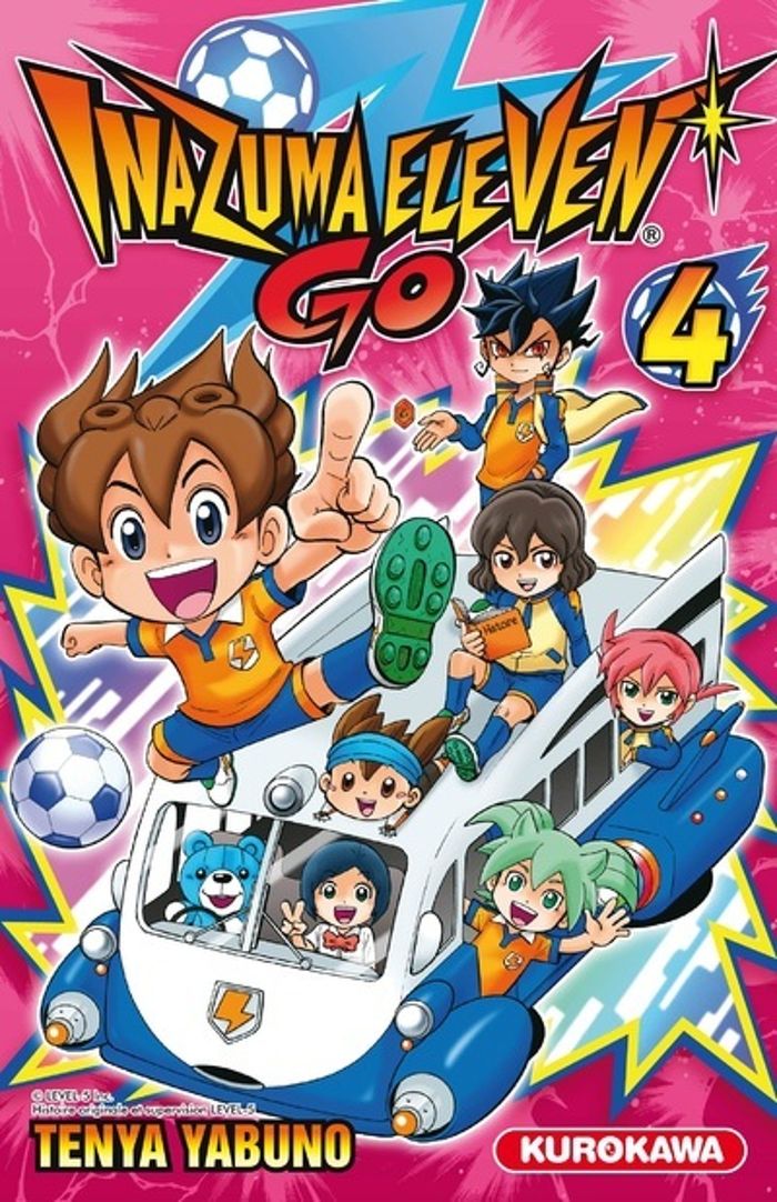 Couverture du livre « INAZUMA ELEVEN GO - TOME 4 » de Ten'Ya Yabuno, librairie Les Contes Infusés à Corte