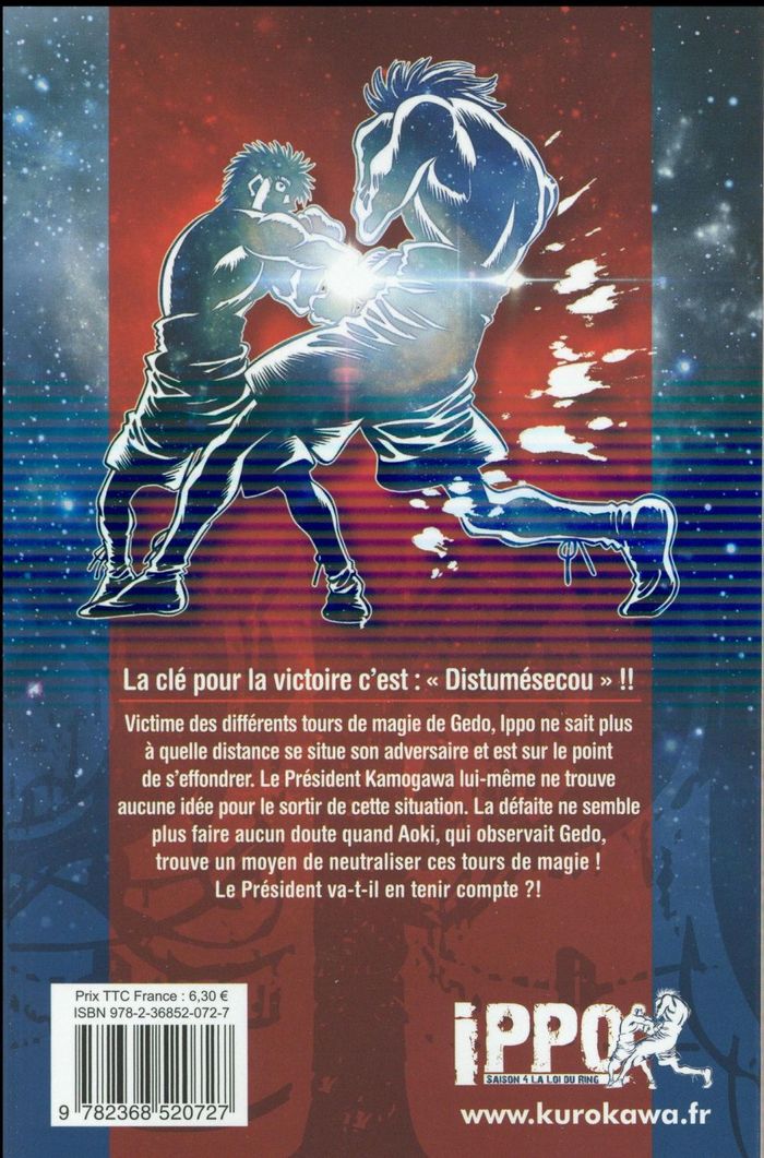 Quatrième de couverture de « IPPO SAISON 4 - TOME 15 »