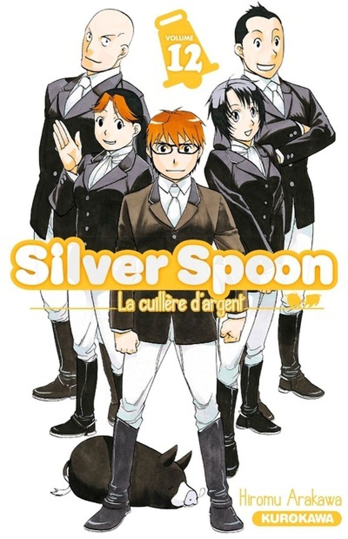 Couverture du livre « SILVER SPOON - TOME 12 » de Hiromu Arakawa, librairie Les Contes Infusés à Corte