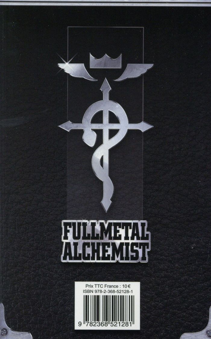 Quatrième de couverture de « Fullmetal alchemist : tomes 24-25 »