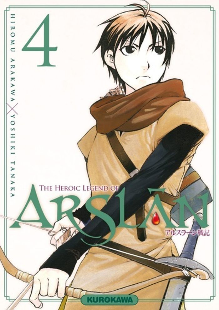 Couverture du livre « The heroic legend of Arslân » de Hiromu Arakawa, librairie Les Contes Infusés à Corte