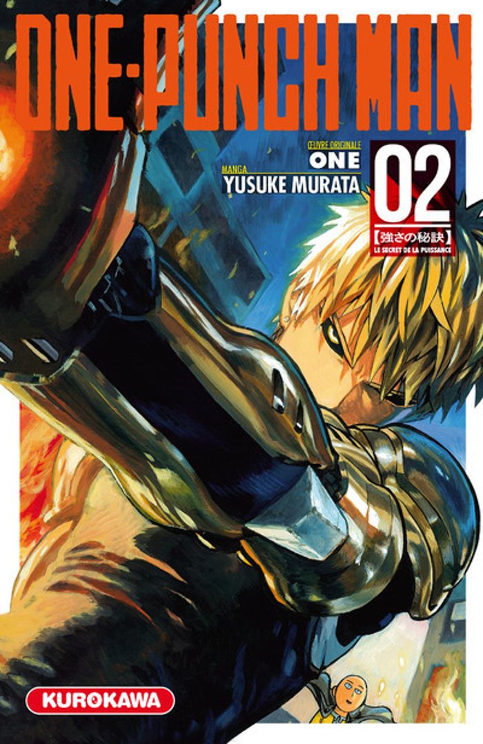 Couverture du livre « ONE-PUNCH MAN - TOME 2 » de Yusuke Murata, librairie Les Contes Infusés à Corte
