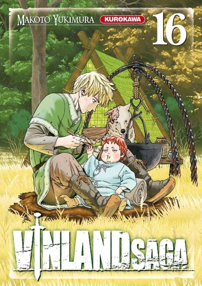 Couverture du livre « Vinland saga » de Makoto Yukimura, librairie Les Contes Infusés à Corte