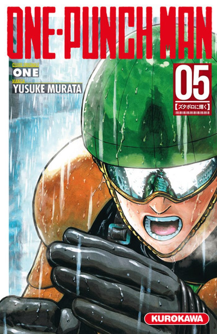Couverture du livre « ONE-PUNCH MAN - TOME 5 » de Murata/one, librairie Les Contes Infusés à Corte