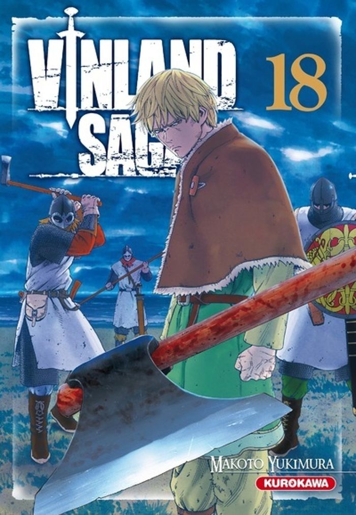 Couverture du livre « Vinland saga » de Makoto Yukimura, librairie Les Contes Infusés à Corte