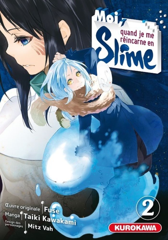 Couverture du livre « MOI, QUAND JE ME REINCARNE EN SLIME - TOME 2 » de Kawakami/fuse, librairie Les Contes Infusés à Corte