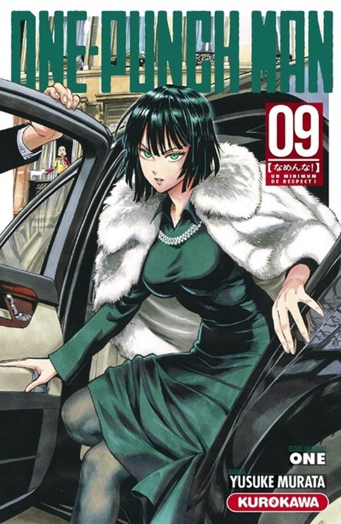Couverture du livre « ONE-PUNCH MAN - TOME 9 » de Murata/one, librairie Les Contes Infusés à Corte