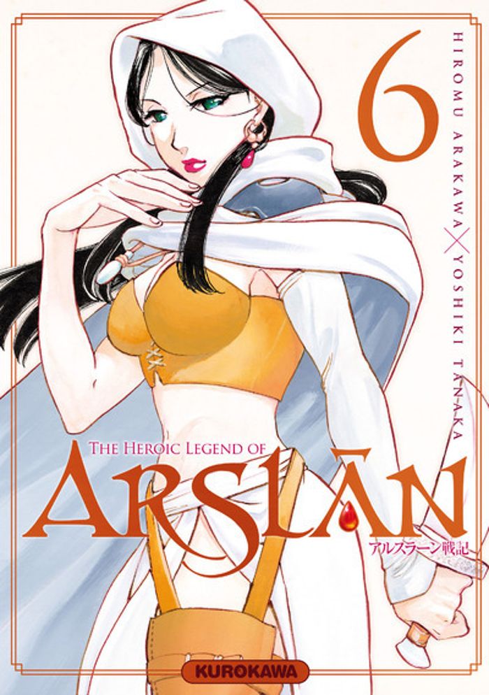 Couverture du livre « The heroic legend of Arslân » de Hiromu Arakawa, librairie Les Contes Infusés à Corte