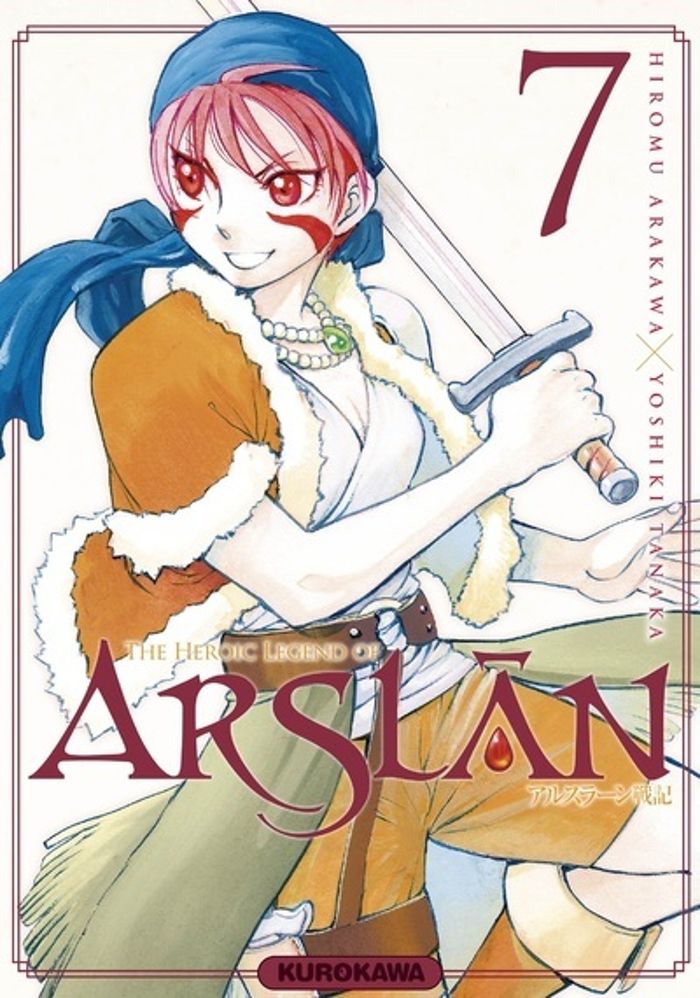 Couverture du livre « The heroic legend of Arslân » de Hiromu Arakawa, librairie Les Contes Infusés à Corte