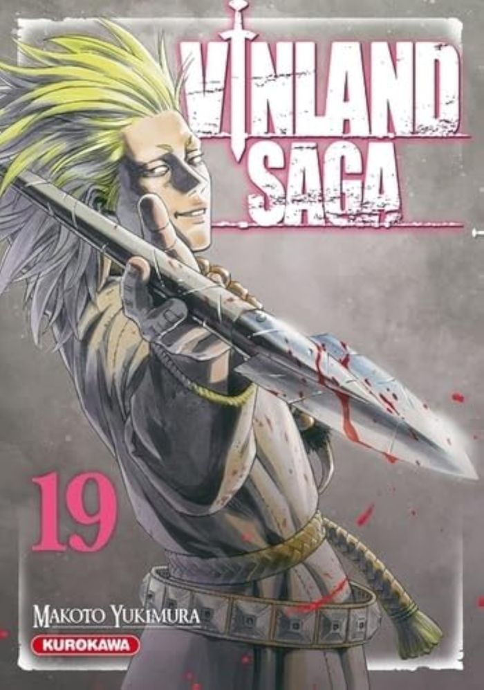Couverture du livre « Vinland saga » de Makoto Yukimura, librairie Les Contes Infusés à Corte
