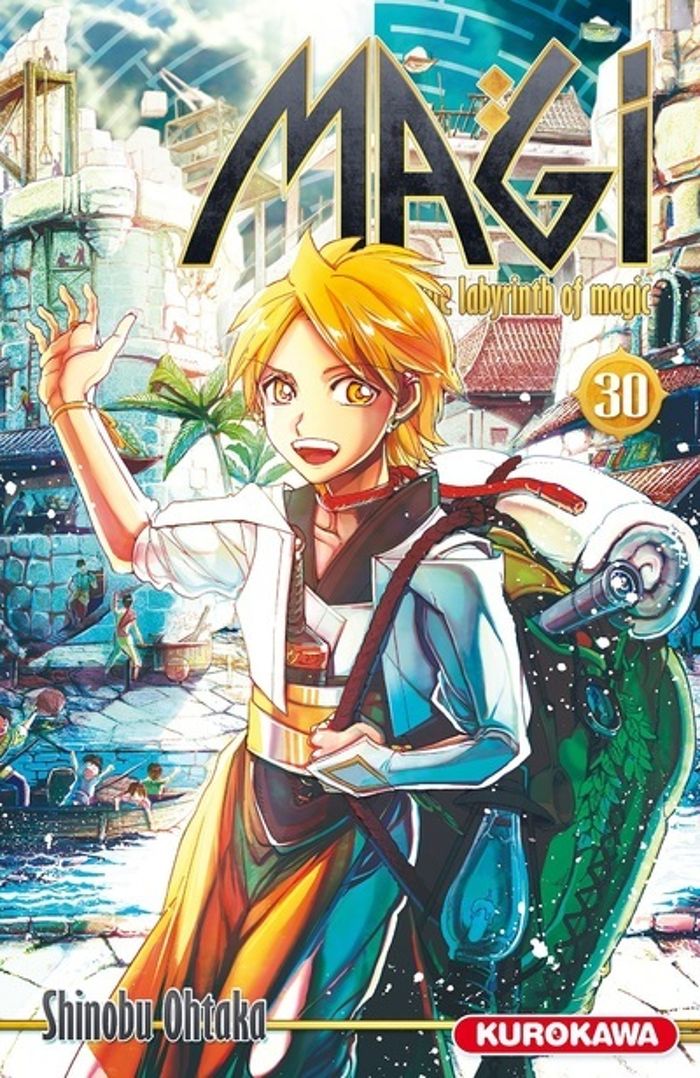 Couverture du livre « MAGI - THE LABYRINTH OF MAGIC - TOME 30 » de Shinobu Ohtaka, librairie Les Contes Infusés à Corte