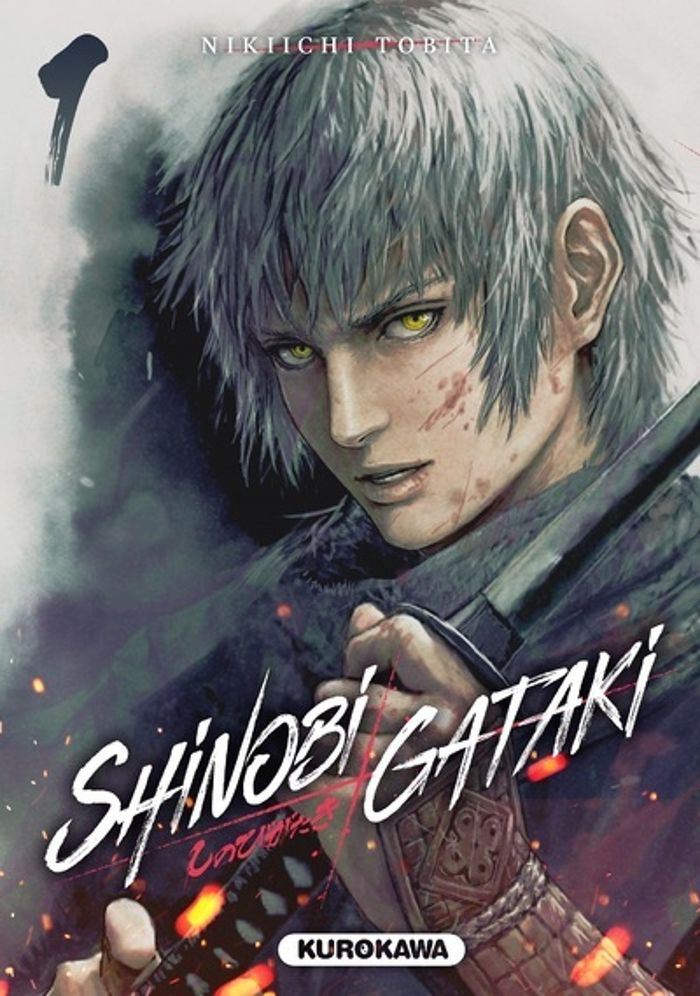 Couverture du livre « Shinobi gataki » de Nikiichi Tobita, librairie Les Contes Infusés à Corte