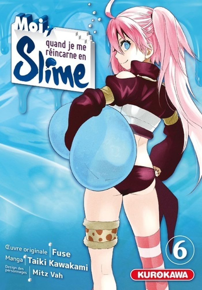 Couverture du livre « MOI, QUAND JE ME REINCARNE EN SLIME - TOME 6 » de Fuse/kawakami, librairie Les Contes Infusés à Corte