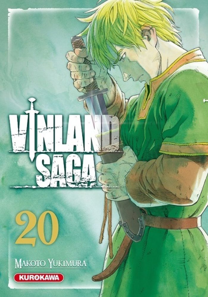 Couverture du livre « Vinland saga » de Makoto Yukimura, librairie Les Contes Infusés à Corte