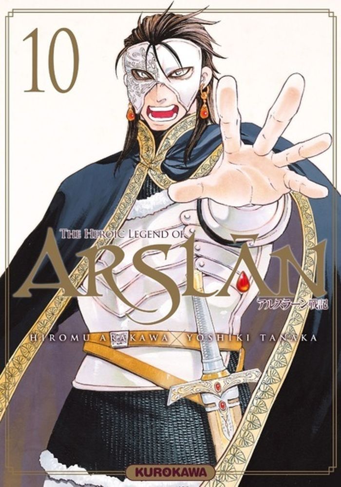 Couverture du livre « The heroic legend of Arslân » de Hiromu Arakawa, librairie Les Contes Infusés à Corte