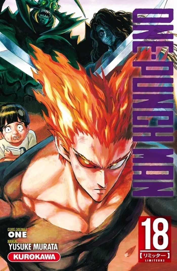 Couverture du livre « ONE-PUNCH MAN - TOME 18 » de One/murata, librairie Les Contes Infusés à Corte