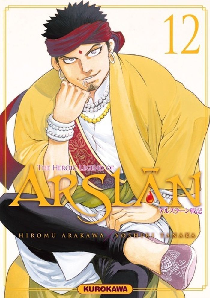 Couverture du livre « The heroic legend of Arslân » de Hiromu Arakawa, librairie Les Contes Infusés à Corte