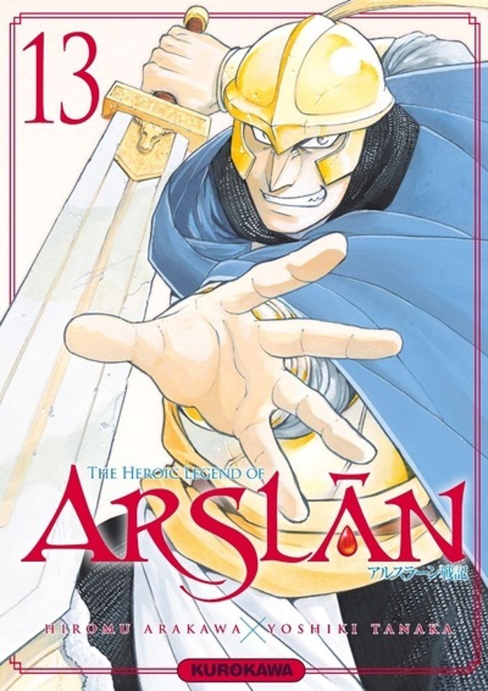 Couverture du livre « The heroic legend of Arslân » de Hiromu Arakawa, librairie Les Contes Infusés à Corte