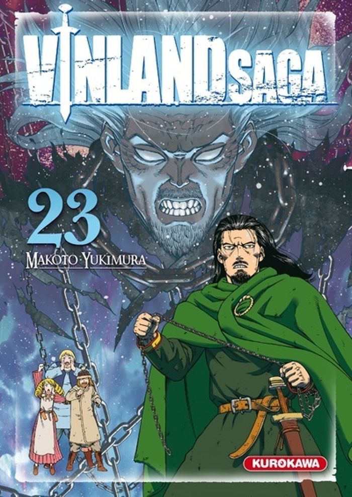 Couverture du livre « Vinland saga » de Makoto Yukimura, librairie Les Contes Infusés à Corte