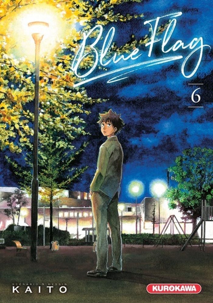 Couverture du livre « Blue flag » de Kaito, librairie Les Contes Infusés à Corte