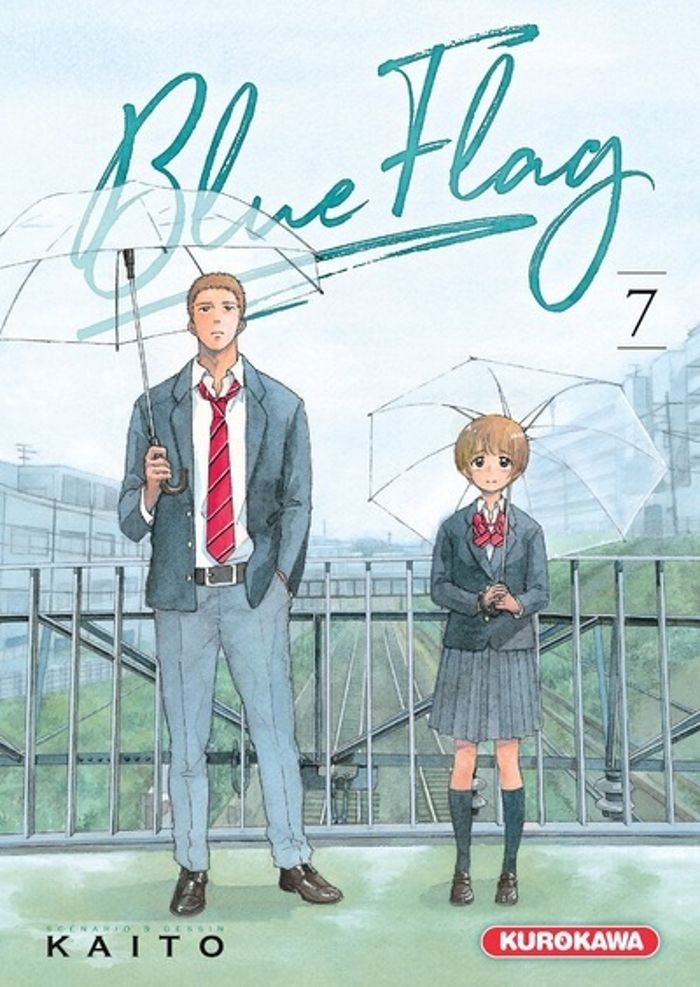 Couverture du livre « Blue flag » de Kaito, librairie Les Contes Infusés à Corte