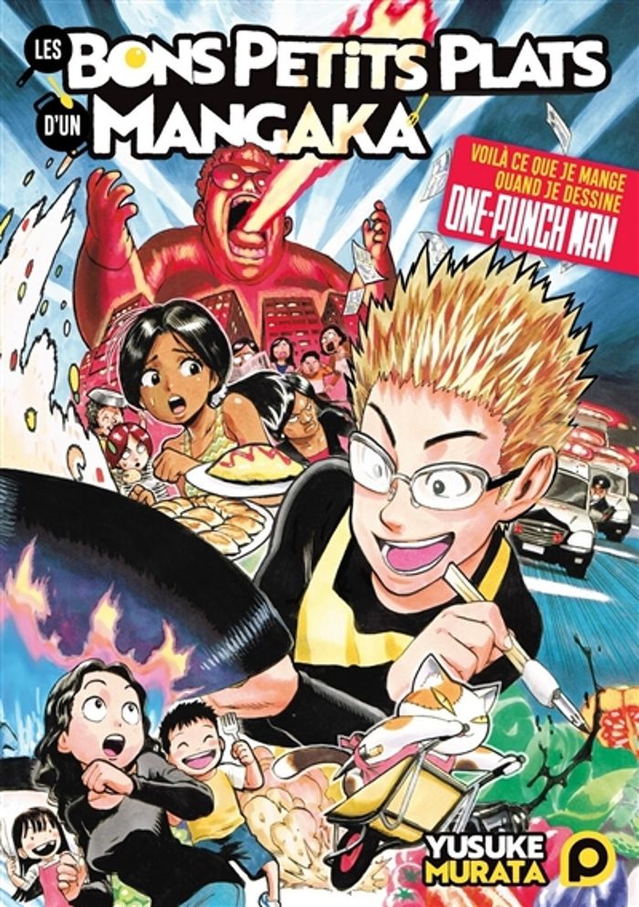 Couverture du livre « Les bons petits plats d'un mangaka » de Yūsuke Murata, librairie Les Contes Infusés à Corte