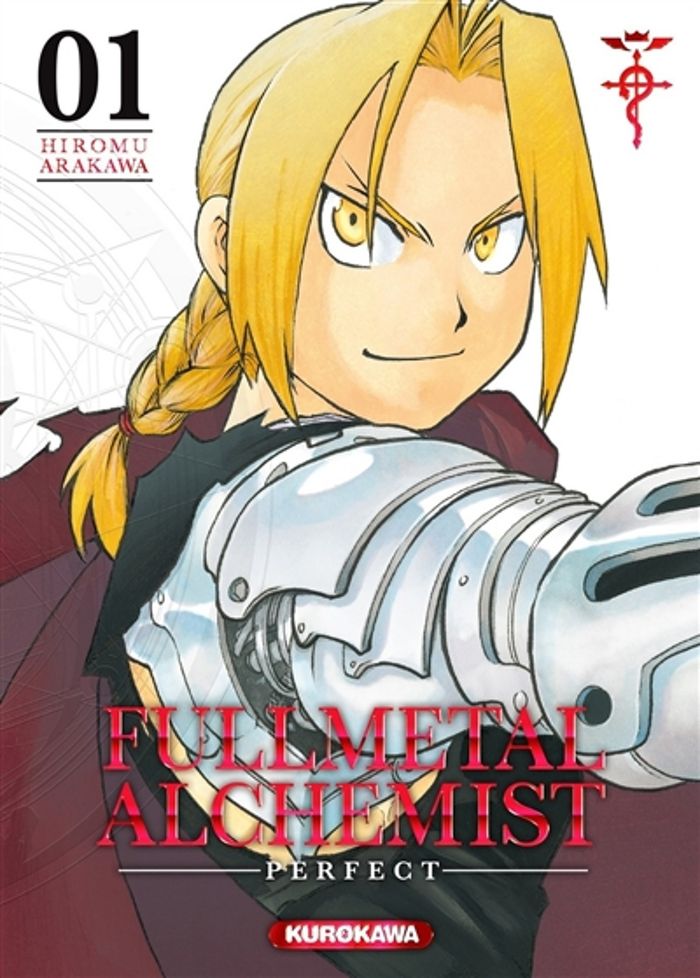 Couverture du livre « Fullmetal alchemist : perfect » de Hiromu Arakawa, librairie Les Contes Infusés à Corte