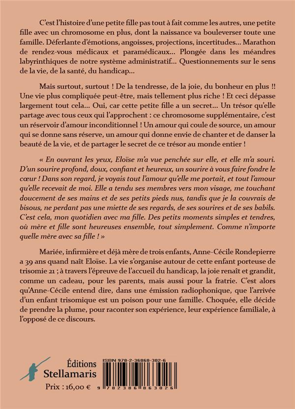 Quatrième de couverture de « MERCI LA VIE ! »