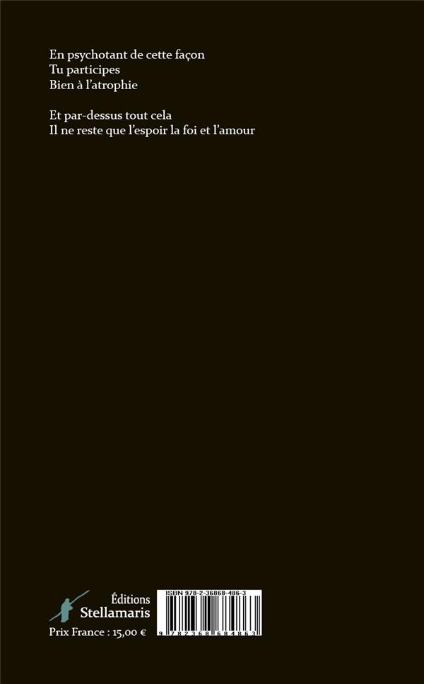 Quatrième de couverture de « TU »