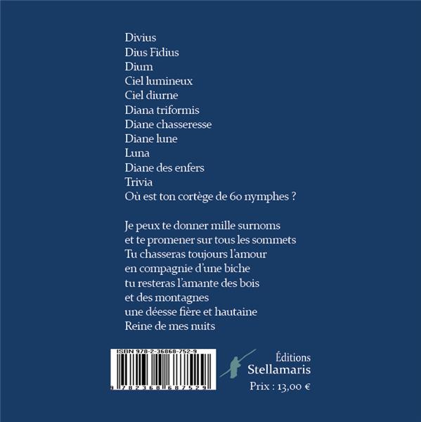 Quatrième de couverture de « DIANE ENCHANTERESSE »