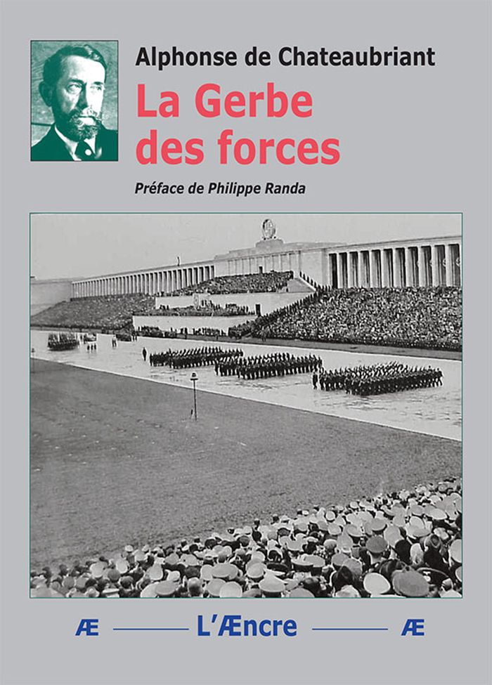 Couverture du livre « La gerbe des forces », librairie Les Contes Infusés à Corte